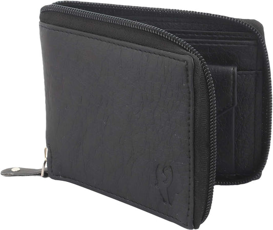 SAMTROH Artificial Leather Wallet (5 Card Slots)