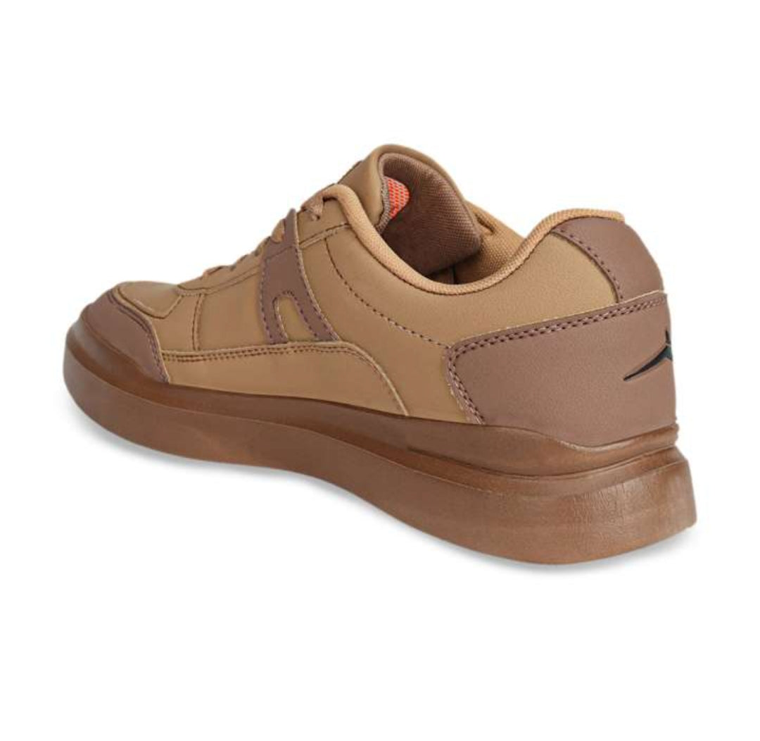 Stylish Brown Casual Sneakers for Men | Trendy & Comfortable Footwear