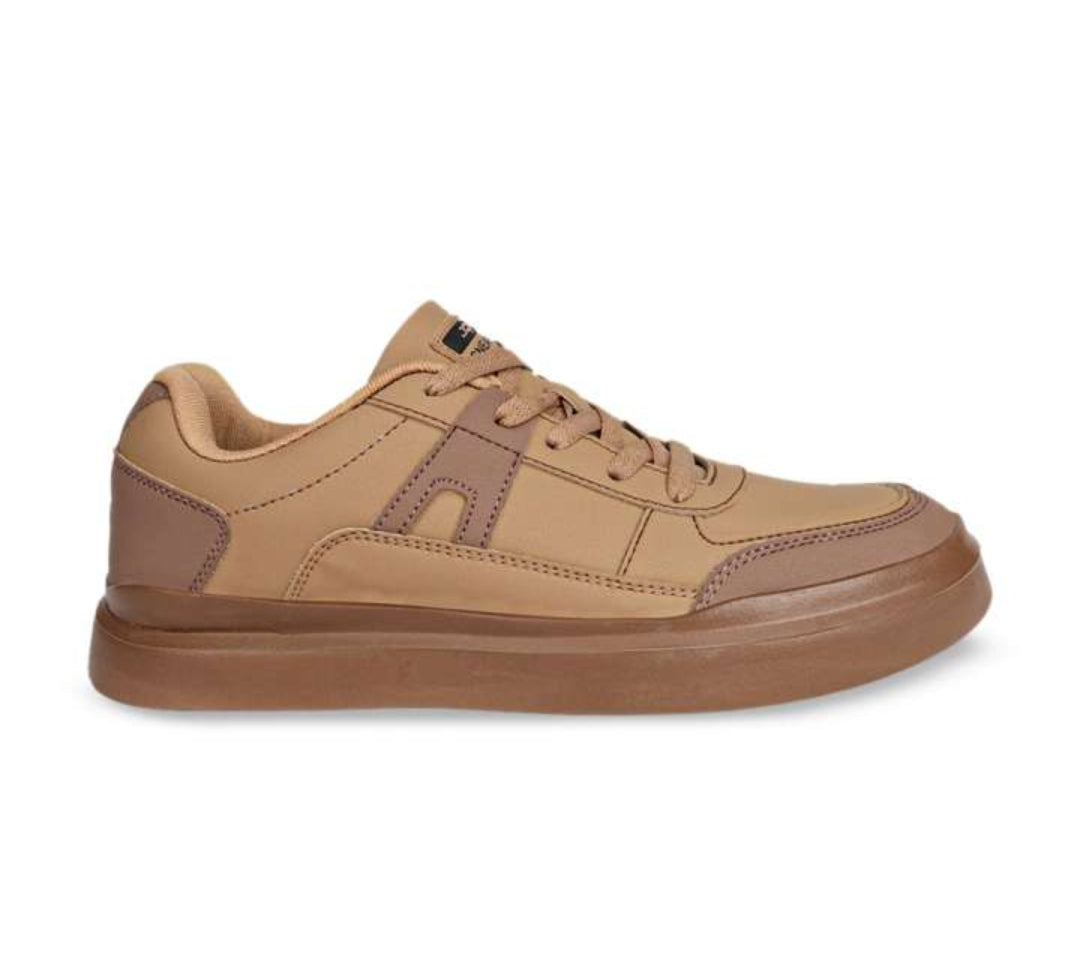 Stylish Brown Casual Sneakers for Men | Trendy & Comfortable Footwear