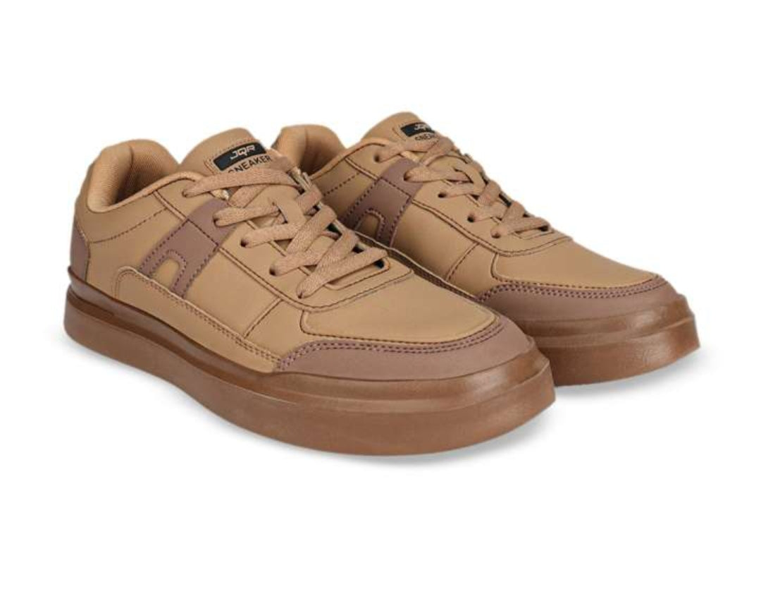 Stylish Brown Casual Sneakers for Men | Trendy & Comfortable Footwear