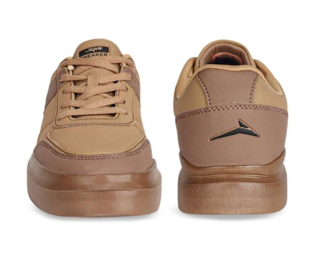 Stylish Brown Casual Sneakers for Men | Trendy & Comfortable Footwear