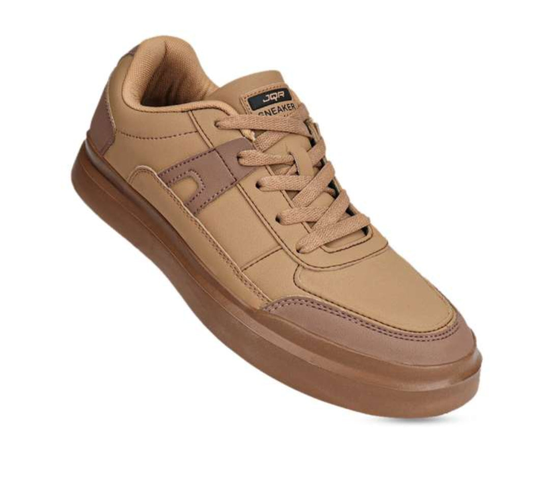 Stylish Brown Casual Sneakers for Men | Trendy & Comfortable Footwear